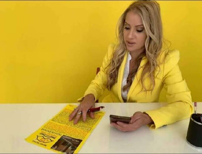  Sonia Henríquez Santana, secretaria del partido político Roque de Gando Telde/TA.